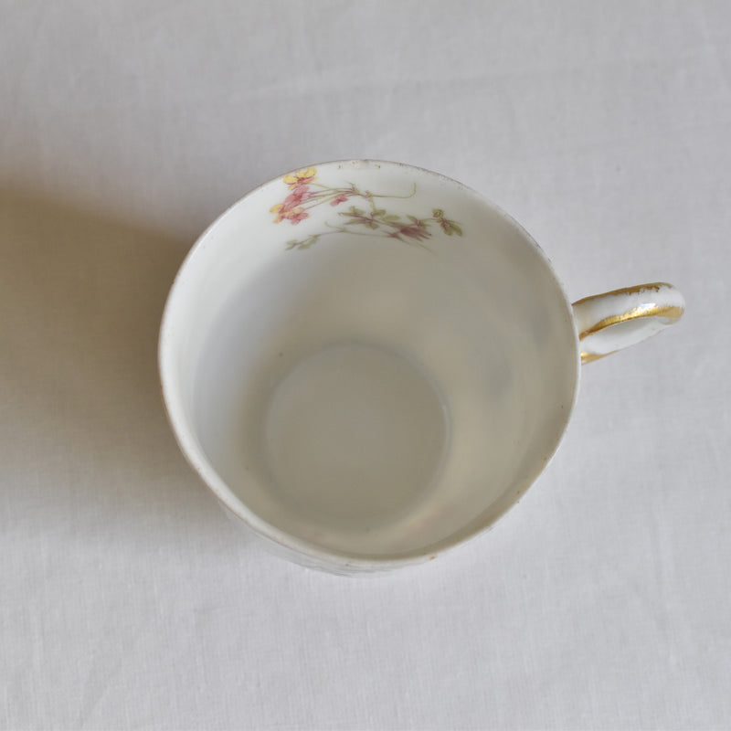 Antique Cup & Saucer CFH/GDM (Haviland) A