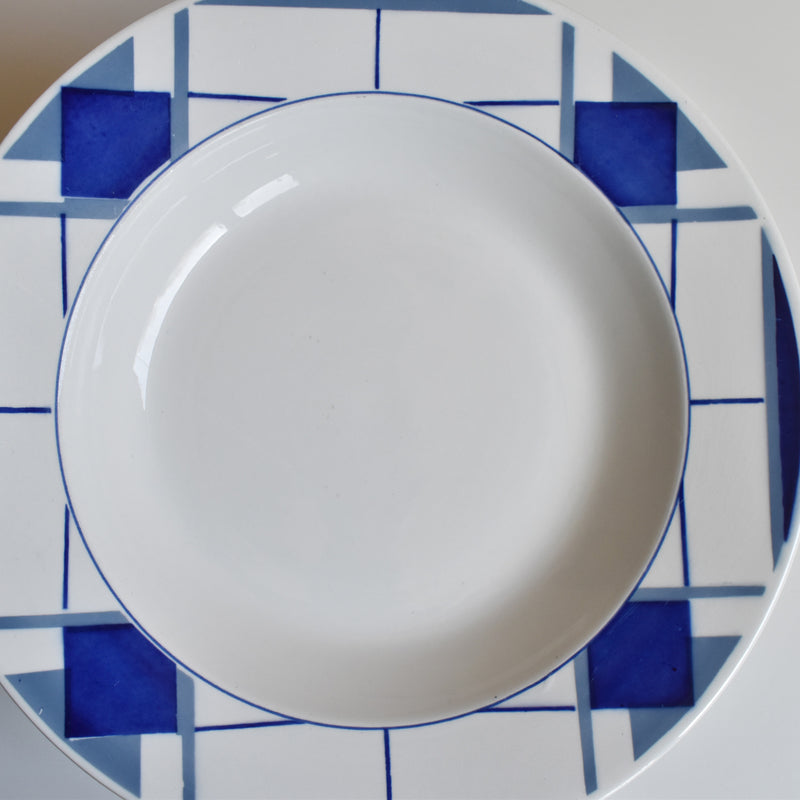 Vintage Deep Plate, Digoin & Sarreguemines, Efel B