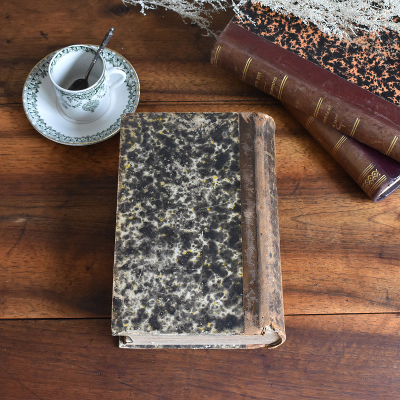 Antique book "Lois et Reglements des douanes"
