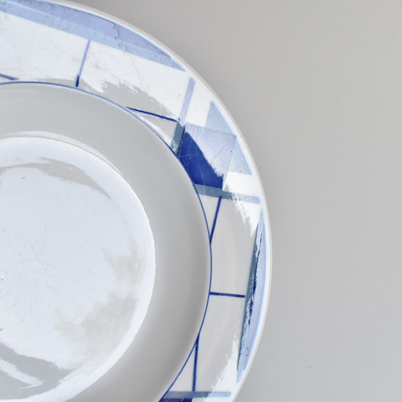 Vintage Deep Plate, Digoin & Sarreguemines, Efel B