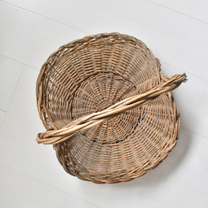 Vintage Basket Cueillette Fleur B