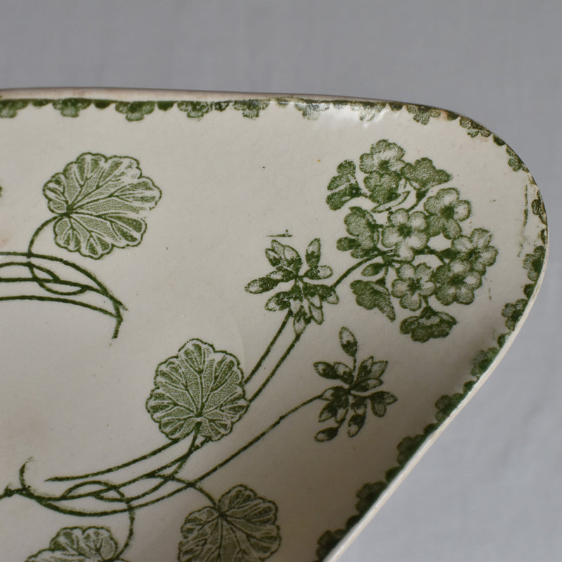 Antique Raviere U&C Sarreguemines Geranium B