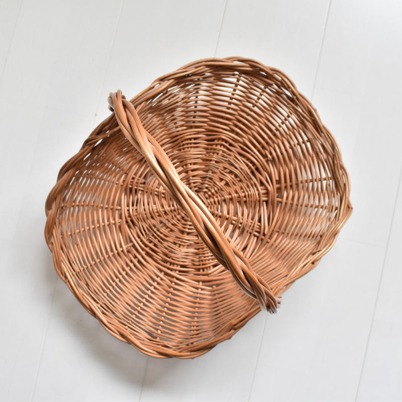 Vintage Basket Cueillette Fleur A