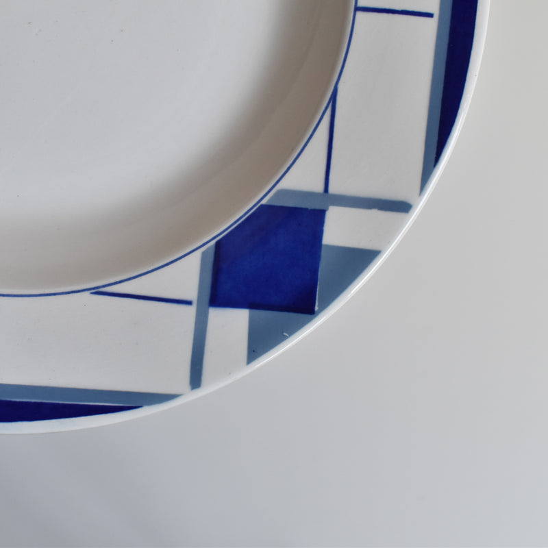 Vintage Deep Plate, Digoin & Sarreguemines, Efel B