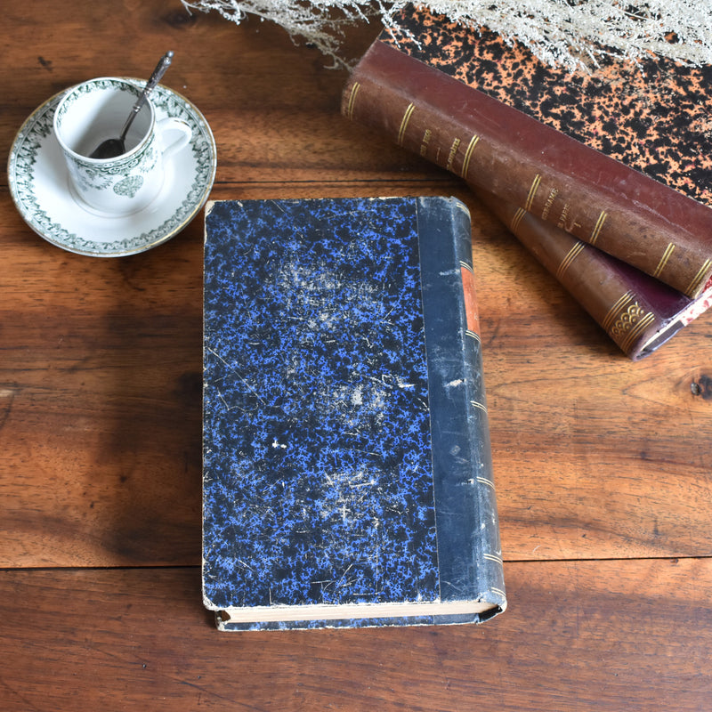Antique Book "Lois et Reglements"