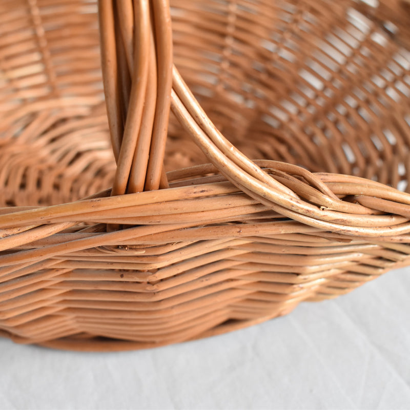 Vintage Basket Cueillette Fleur A