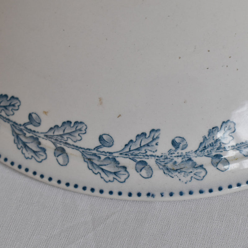 Antique Soup Tureen - U&C Sarreguemines - Chêne