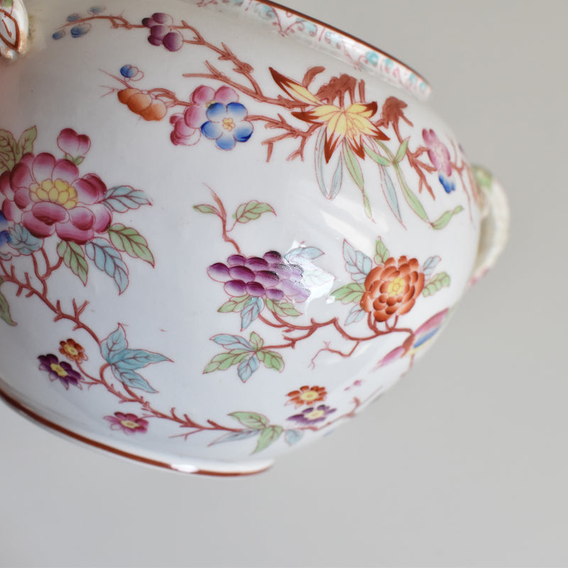 Antique Sugar Pot Sarreguemines Minton 252