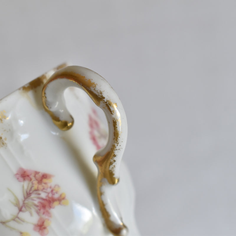Antique Cup & Saucer CFH/GDM (Haviland) A