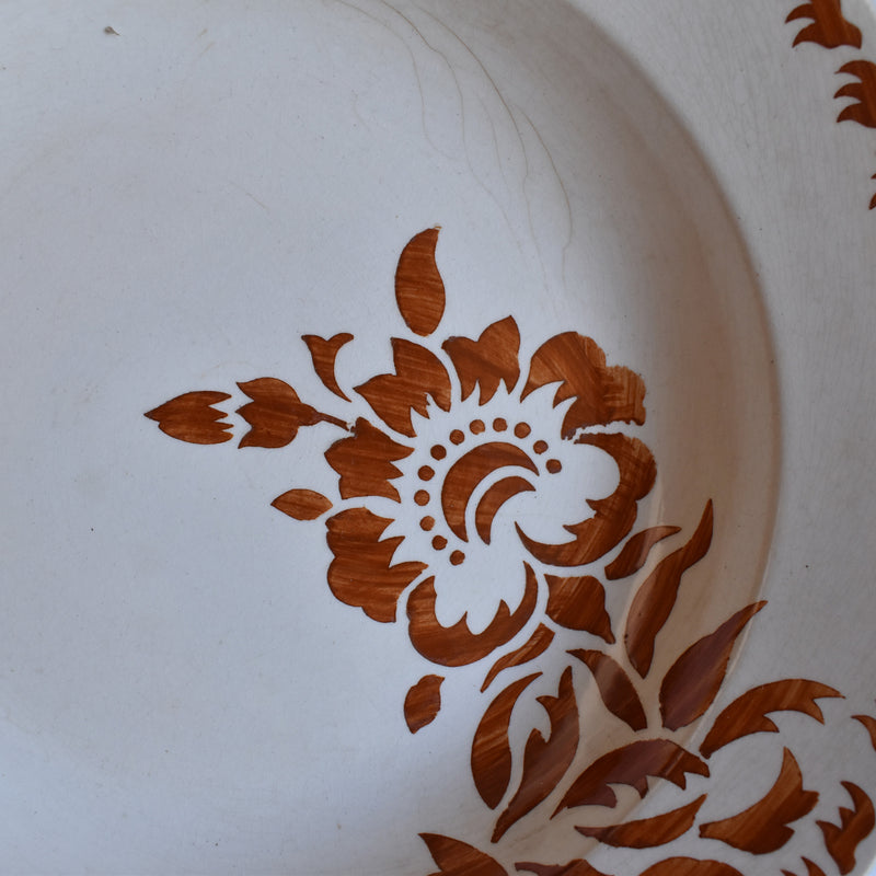 Vintage Large Plate, Ron Ui, Prague