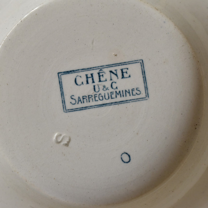 Antique Soup Tureen - U&C Sarreguemines - Chêne