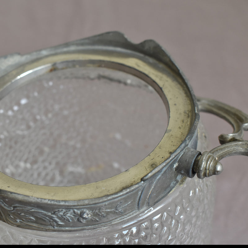 ガラス　ビスケットジャー　B