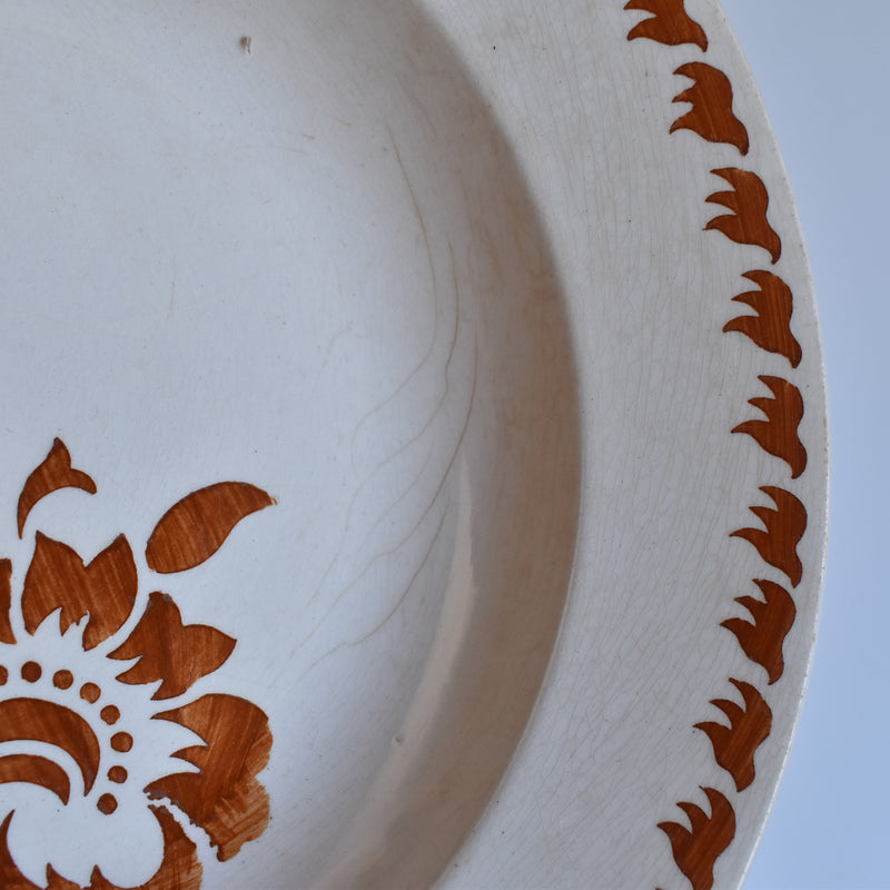 Vintage Large Plate, Ron Ui, Prague