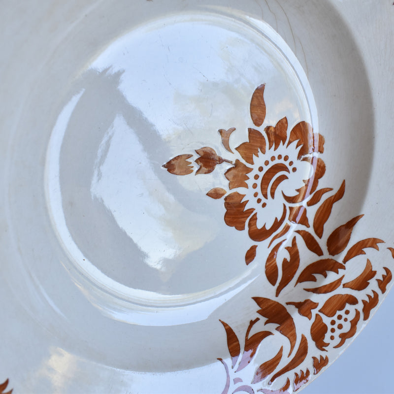 Vintage Large Plate, Ron Ui, Prague