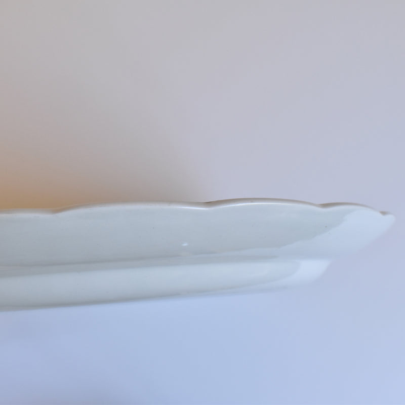 Vintage Oval Plate, Staffordshire Windsor