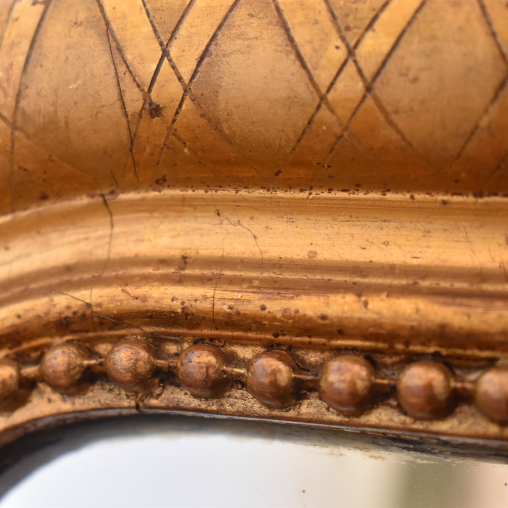 アンティーク鏡 ルイフィリップ様式 ゴールド — Loane Interior