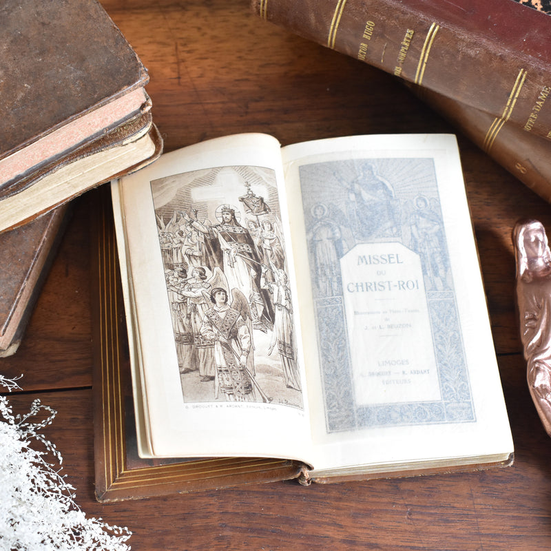 Vintage missal "Christ the King"