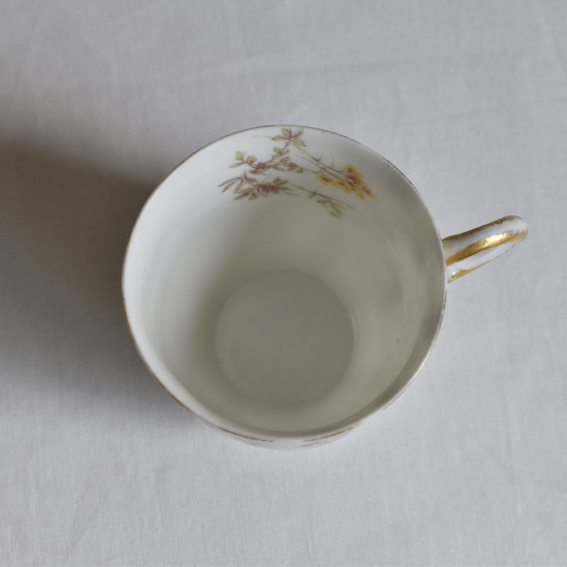 Antique Cup & Saucer CFH/GDM (Haviland) B