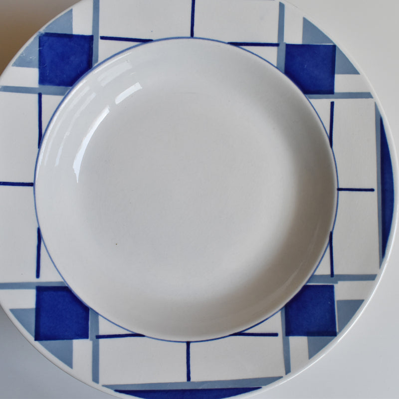 Vintage Deep Plate, Digoin & Sarreguemines, Efel C