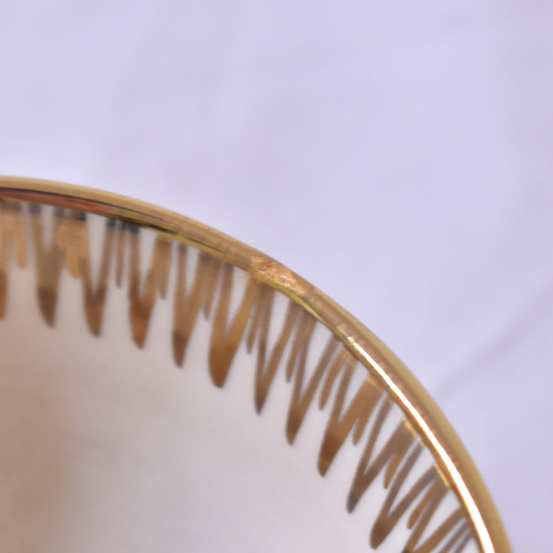 ア.ドラサンヴァル A.Dressinval コーヒーカップ＆ソーサー イェロー B