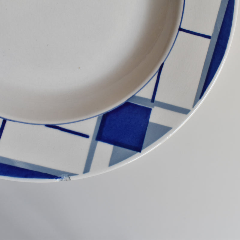 Vintage Deep Plate, Digoin & Sarreguemines, Efel C