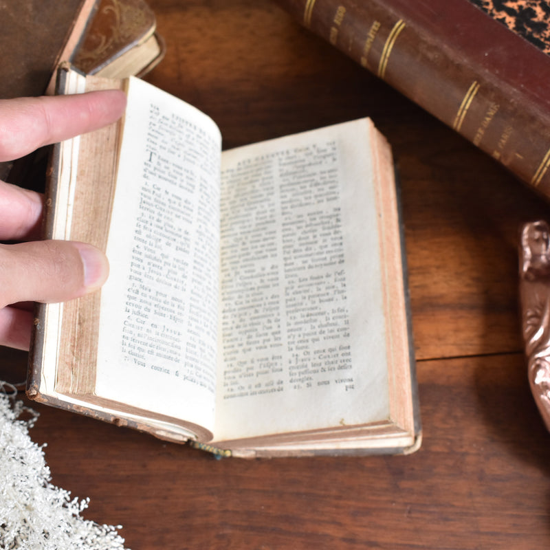 Antique book "La Sainte Bible" 8 volumes