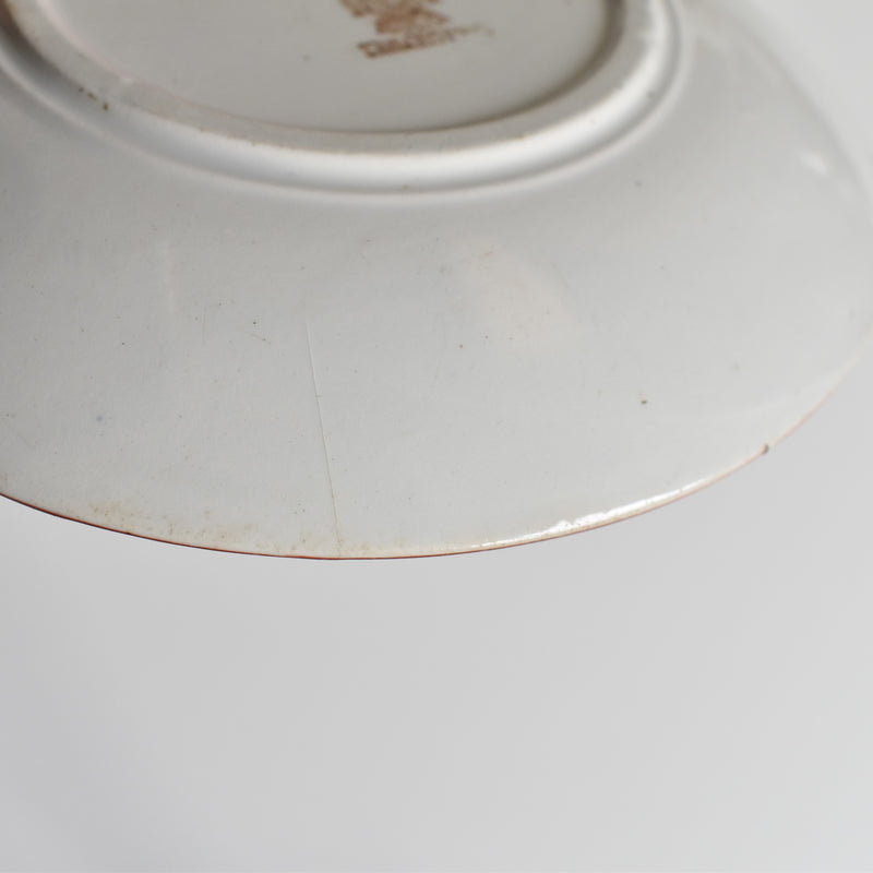 Antique Saucer Sarreguemines Kyoto I