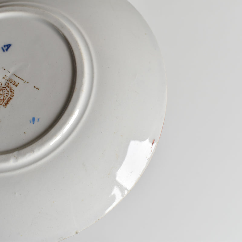 Antique Saucer Sarreguemines Kyoto I