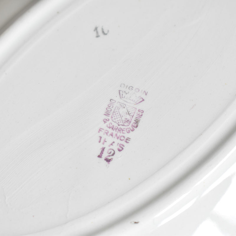 Vintage Raviere Plate Digoin & Sarreguemines