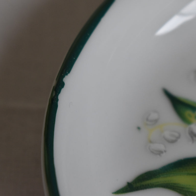 Vintage Lily of the Valley Spoon Rest