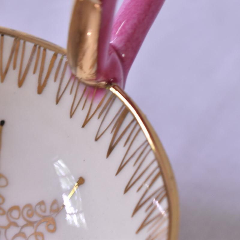 ア.ドラサンヴァル A.Dressinval コーヒーカップ＆ソーサー ピンク A