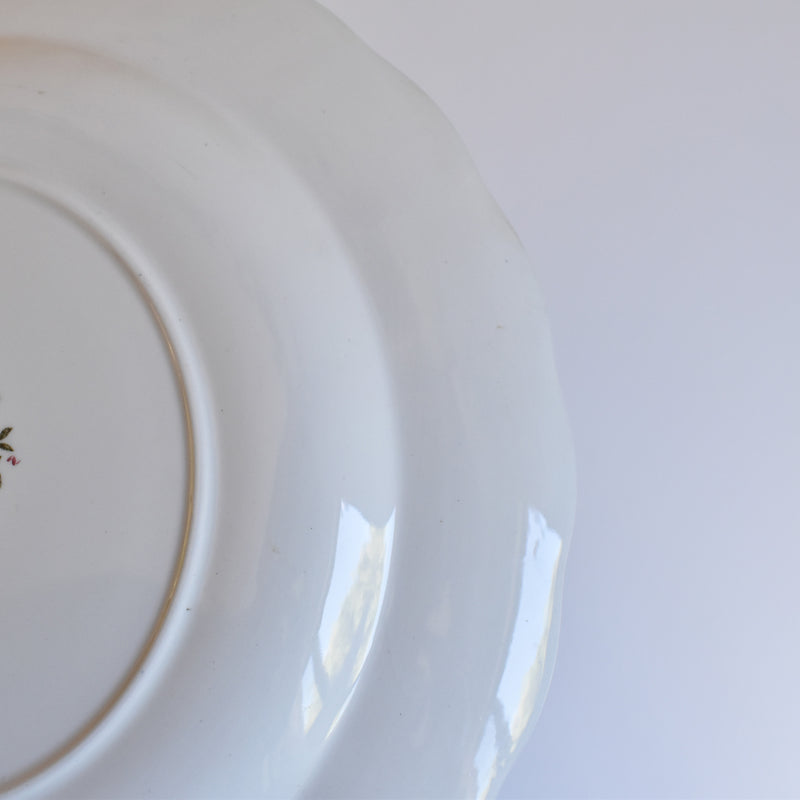 Vintage Large Plate Staffordshire Windsor A