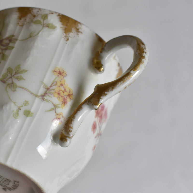 Antique Cup & Saucer CFH/GDM (Haviland) B