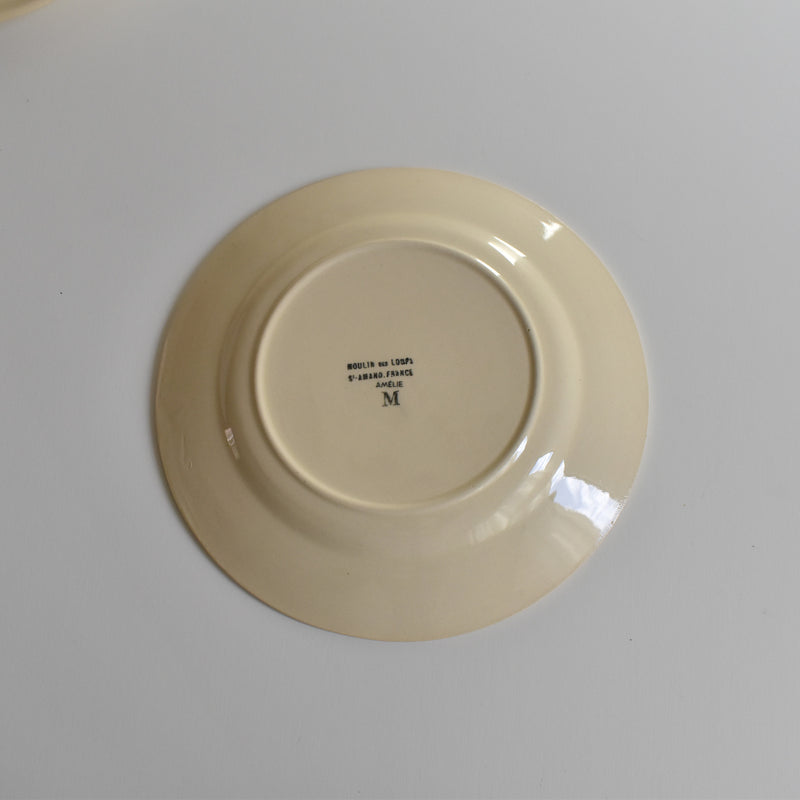 Vintage Dessert Plate Moulins Des Loups Amélie A