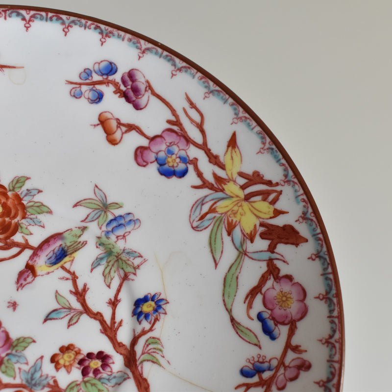 Antique Cup & Saucer Sarreguemines Minton 252 I