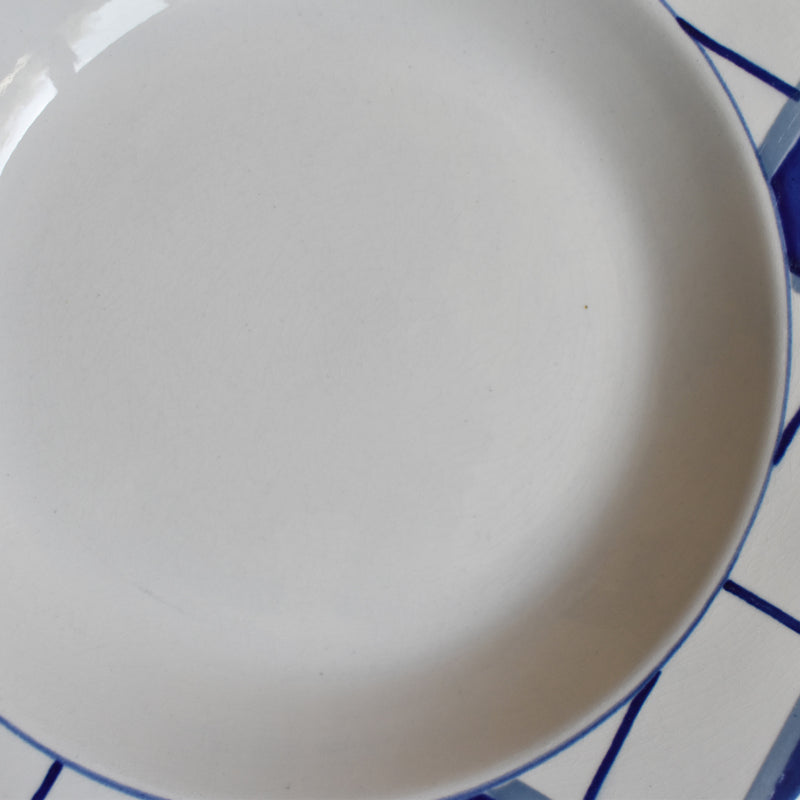 Vintage Deep Plate, Digoin & Sarreguemines, Efel C