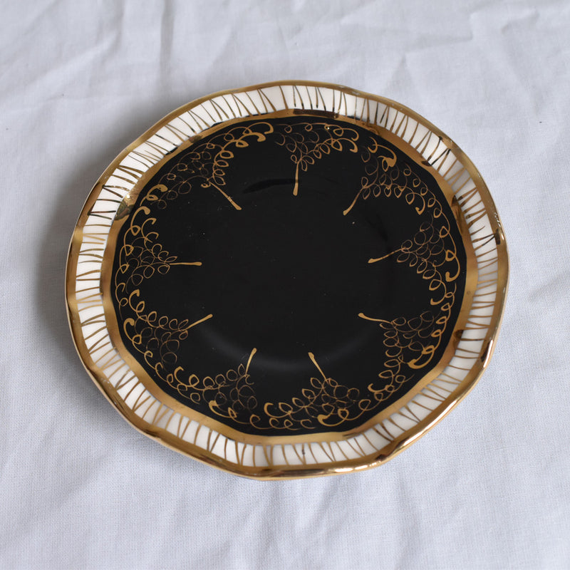 ア.ドラサンヴァル A.Dressinval コヒーカップソーサー ブラック