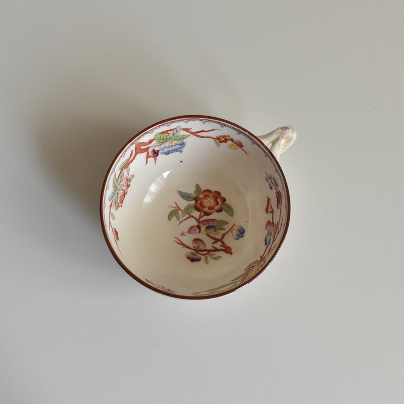 Antique Cup & Saucer Sarreguemines Minton 252 I