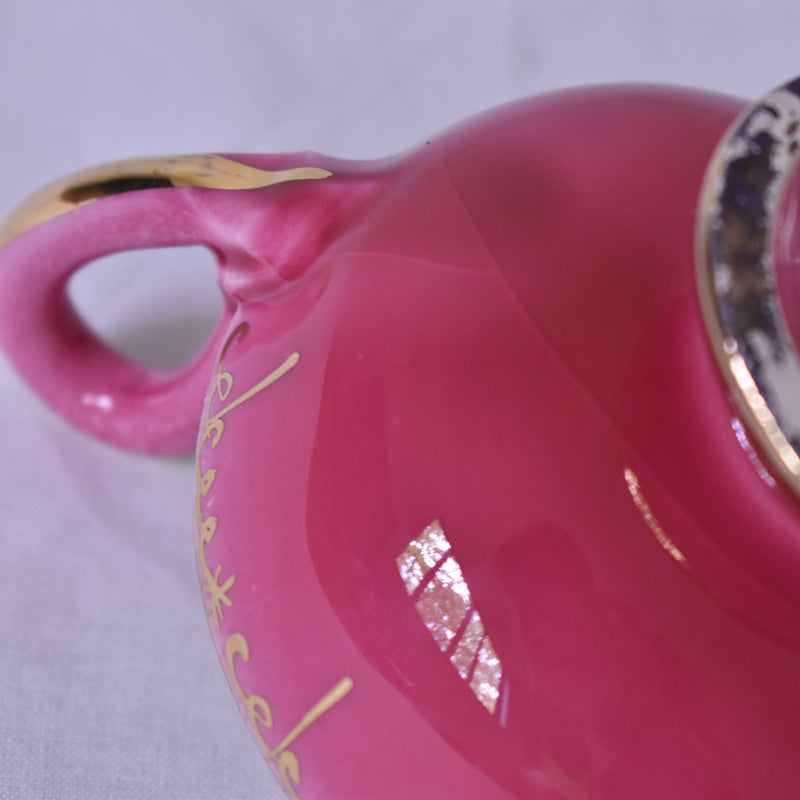 ア.ドラサンヴァル A.Dressinval コーヒーカップ＆ソーサー ピンク A