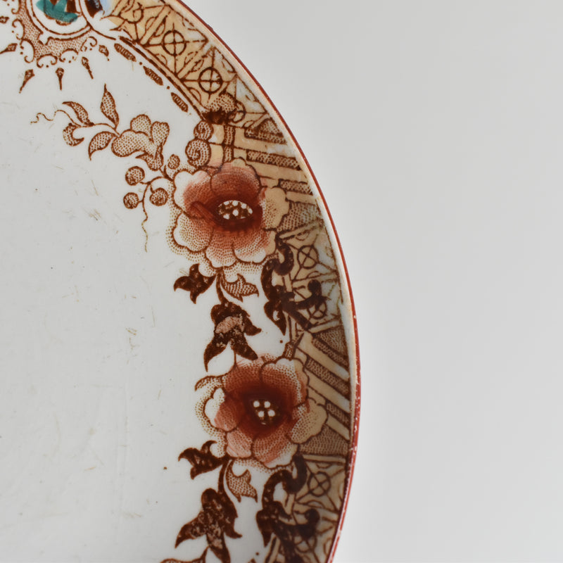Antique Saucer Sarreguemines Kyoto I