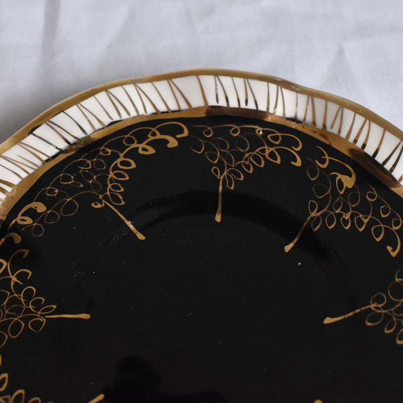 ア.ドラサンヴァル A.Dressinval コヒーカップソーサー ブラック