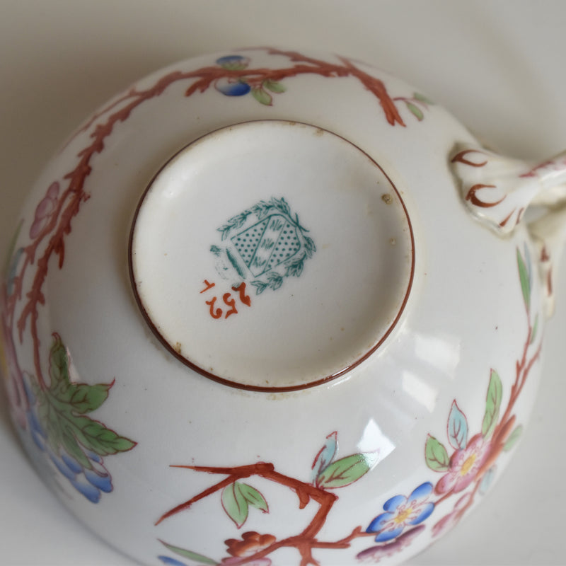 Antique Cup & Saucer Sarreguemines Minton 252 I