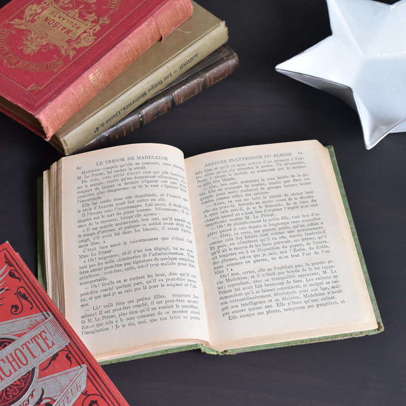 Antique book: Le Trésor de Madelaine (published 1923)