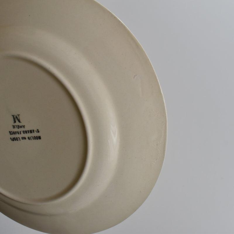Vintage Dessert Plate Moulins Des Loups Amélie A