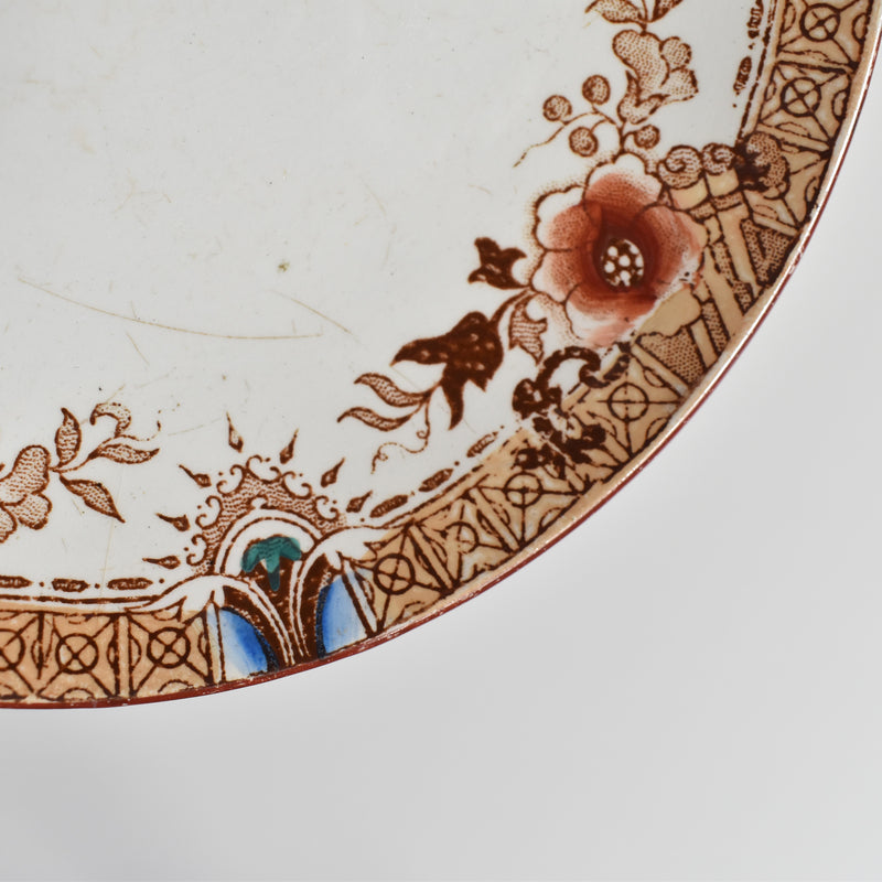 Antique Saucer Sarreguemines Kyoto I