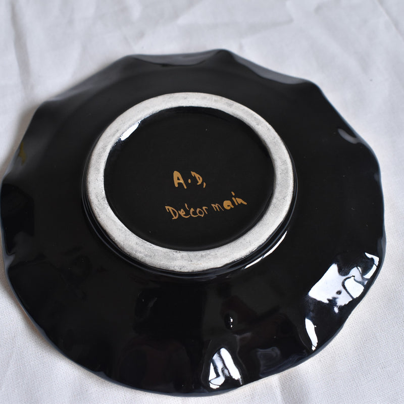 ア.ドラサンヴァル A.Dressinval コヒーカップソーサー ブラック