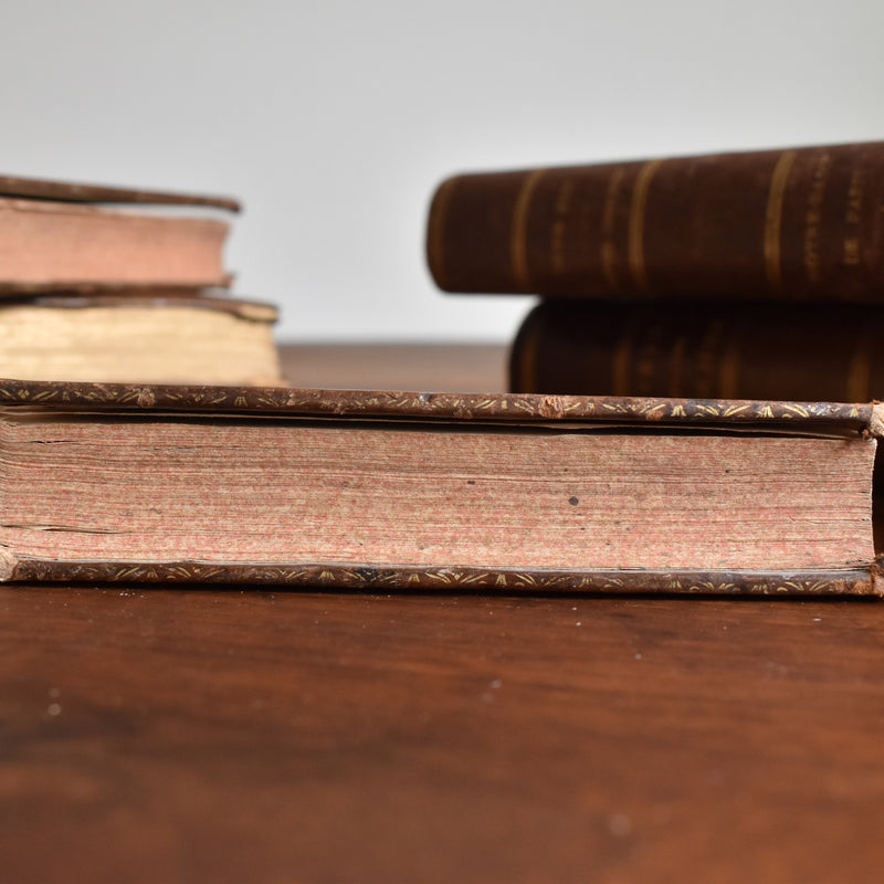 Antique book "La Sainte Bible" 8 volumes