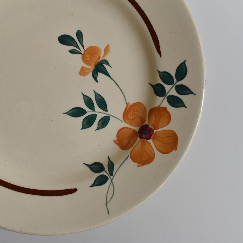 Vintage Dessert Plate Moulins Des Loups Amélie A