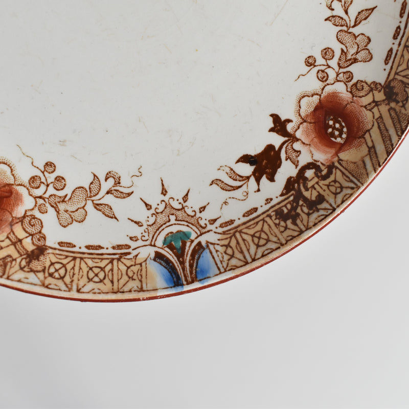 Antique Saucer Sarreguemines Kyoto I