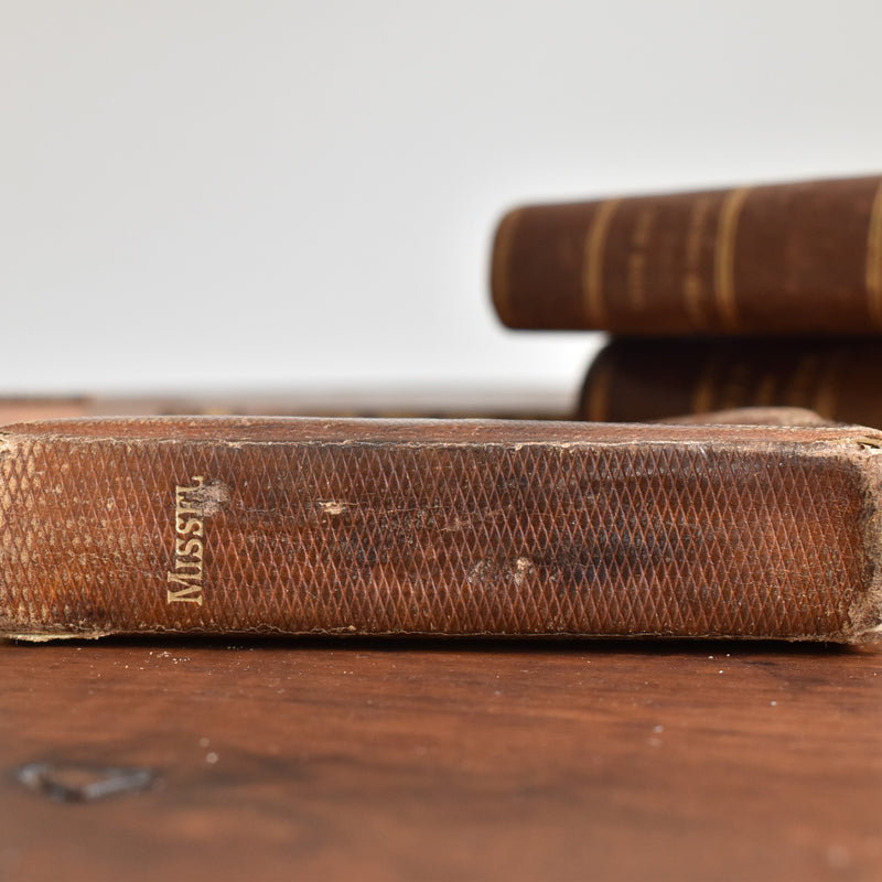 Vintage Book Missal "The Life of Jesus Christ"